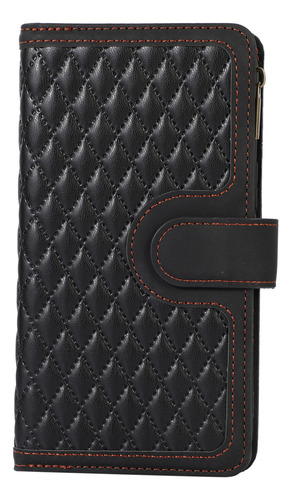 Funda Para Oppo Reno11 5g, Oppo Realme12 Plus Grid, Ranura Para Tarjetas, Cremallera, Pulsera Tipo Cartera