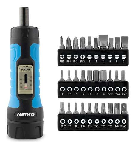 Conjunto De Chaves De Fenda Com Chave De Torque Neiko 10574a