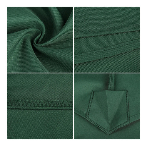 Sombrilla De 270 Cm, 2,7 Metros, 8 Varillas, Color Verde, 2,