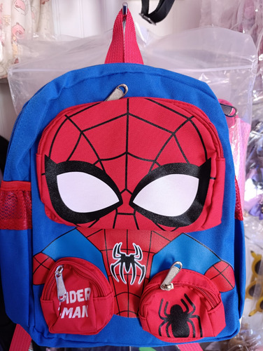 Mochila Preescolar Hombre Araña, Mochila Spiderman Niños