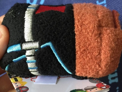 Tsum Tsum Mini Black Widow Disney Store Original 8 Cm