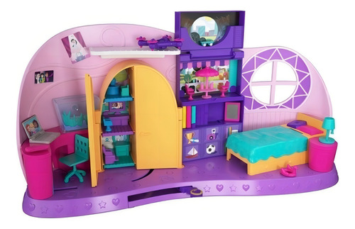 Polly Pocket La habitación de diversión para muñecas Polly Mattel Fry98