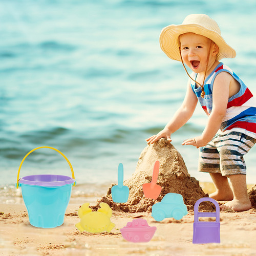 Kit De Construcción Sandcastle, Juego De Juguetes De Playa C