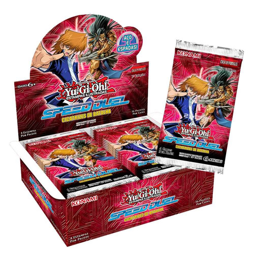 Yugioh Box 36 Booster Cicatrizes De Batalha Speed Duel Pt Br