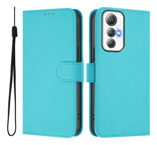 Funda De Poliuretano De Color Liso Para Cubot Max 5