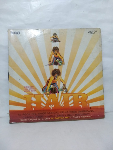 Rubén Elena , Laura Virgilio, Michael Butler - Hair - Vinilo