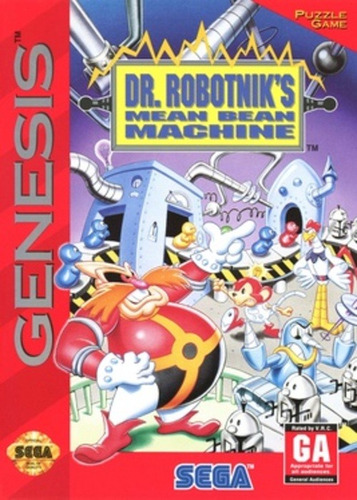 Dr. Robotnik's Mean Bean Machine - Sega Genesis (original)