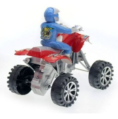 Imagen 5 de 5 de Auto Jeep De Carrera A Fricción Con Figura Conductor Niños