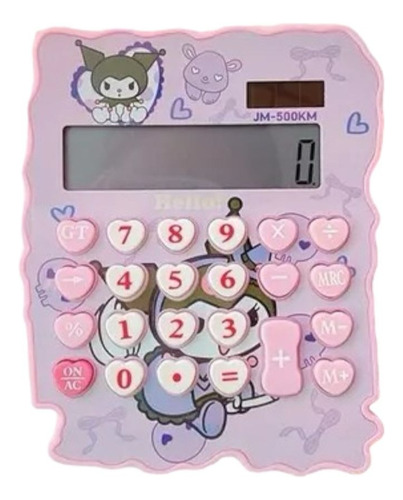 Calculadora 12 Digitos Sanrio Kuromi Hello Kitty