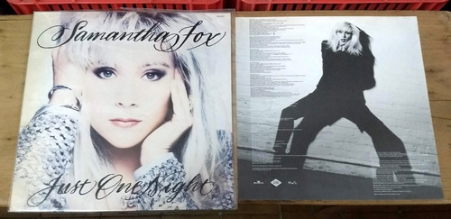 Samantha Fox Just One Night 1991 Disco Lp Vinilo Brasil