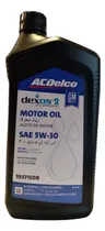 Comprar Aceite Acdelco 5w30 Dexos2 Sintetico 1l. L46