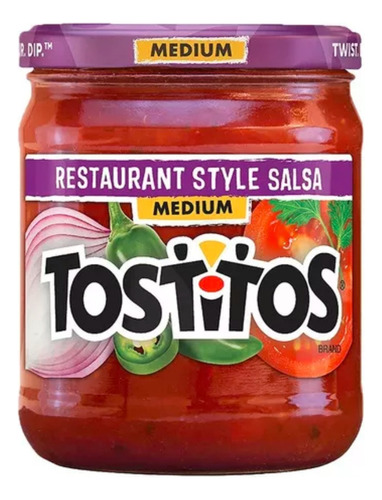 Tostitos Restaurant Style Salsa Medium 439.4g Importado