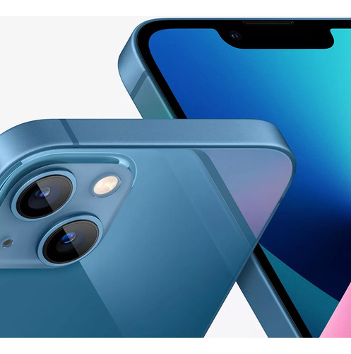 Apple Iphone 13 Azul 128 Gb Att Grado A Azul (Reacondicionado)