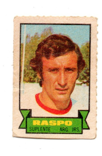 Figurita Argentinos Juniors Mini Futbol 1972 Raspo