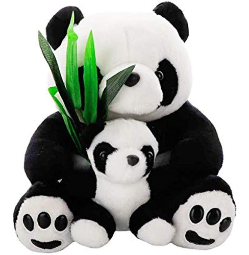 Aixini 15  Cute Naive Mom & Baby Panda De Peluche Animal De 