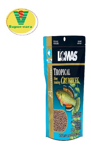 Alimento Premium Para Peces Tropical 90 Gr Lomas