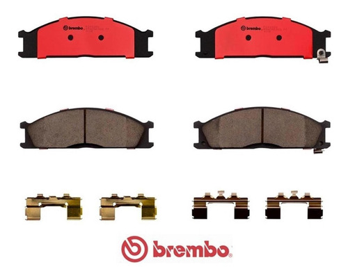 Imagen 1 de 4 de Balatas Brembo (d) Nissan Pathfinder Frontier Np300 09-14