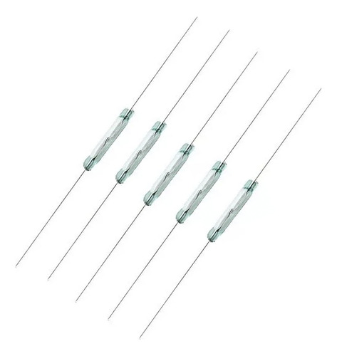 10 X Reed Switch 2x14mm Na 1a 100v Sensor Magnetico Arduino