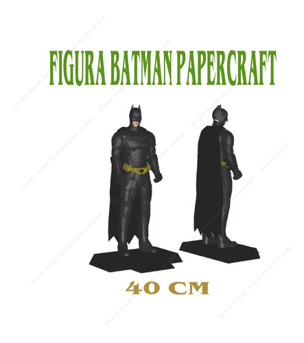 Figura Batman Papercraft 40 Cm