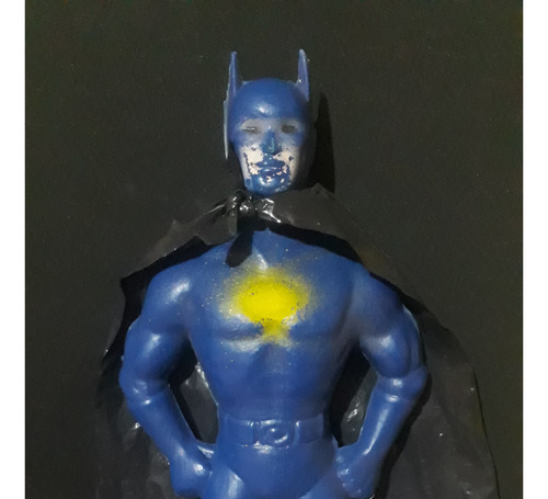 Batman Muñeco Vintage Plastico Inflado Antiguo !!!