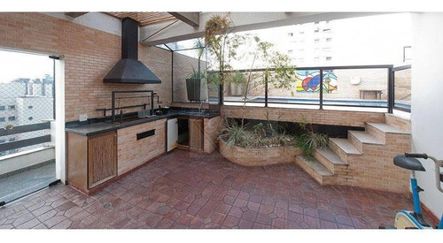 Imagem 2 de 30 de Cobertura Residencial À Venda, Moema, São Paulo. - Co0956