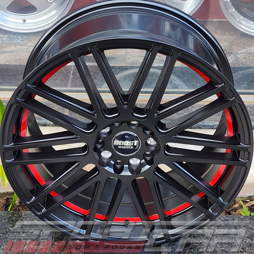 Jogo Roda Pdw Boost Wheels / Aro 18 / Tala 8 / 5x108 5x112