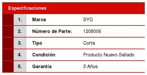 1 Varilla Direccion F350 11/15 1208006