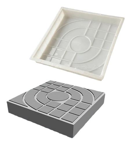 Imagen 4 de 6 de Molde De Pavimentación De Plástico Para Hacer Bricolaje, Hog