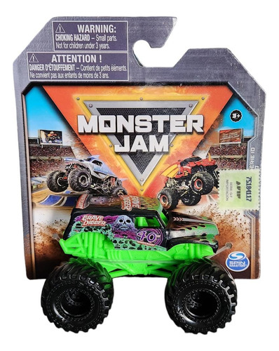 Monster Jam Mini Escala 1:70 Camion Spinmaster Grave Digger