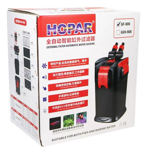 Filtro Canister Hopar Gf-906 800l/h 18w 220v Automático