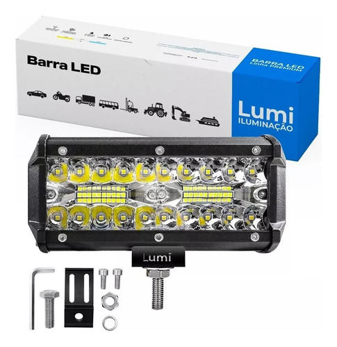 Luz Led Para Veh Culo Off-road 120w