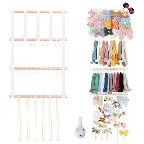 Headband Bows Holder Organizer For Girls, Hanging Headb...