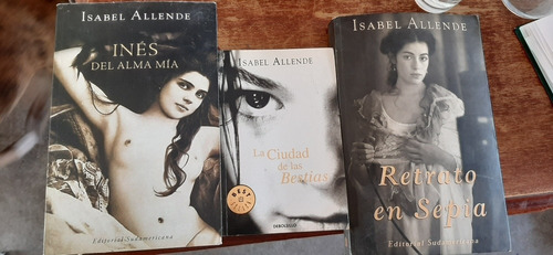 Isabel Allende Tres Libros Casi Nuevos