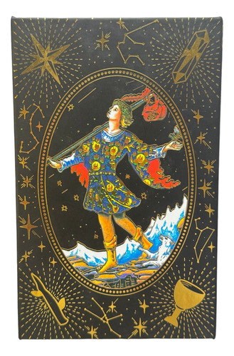Gold Foil Tarot Holográfico Cartas Rider Mazo