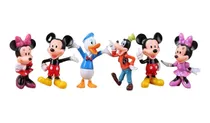 Comprar Bonecos Mickey Mouse 6 Unidades - Kit Bonecos Mickey 6 Peças