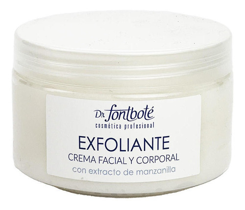 Exfoliante Facial Y Corporal Dr Fontbote 150 Gr