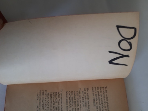 Libro Vintage D 1966 Batman Villians Of Doom Novela N Inglés (Usado)