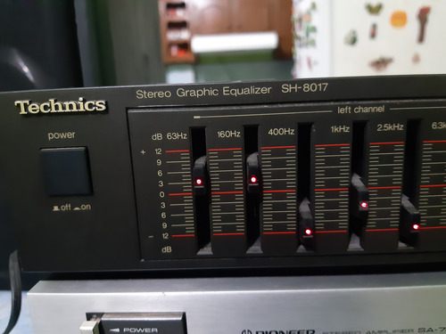 Excelente Ecualizador Technics. (Usado)