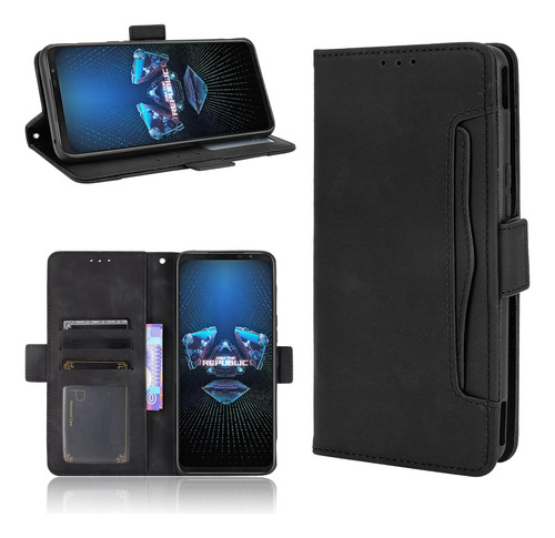 Qiongni Funda Para Asus Rog Phone 5 Pro Funda De Cuero,funda