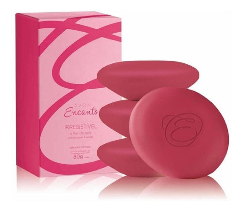 Avon Encanto Irresistível Sabonete Cremoso 4x80g