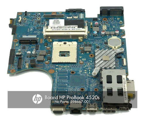 Motherboard Hp Probook 4520s Parte 598667-001