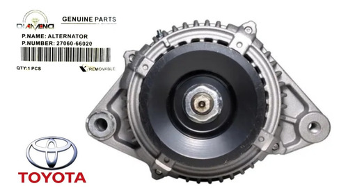 Alternador Toyota Autana Burbuja Machito Land Cruiser 4.5