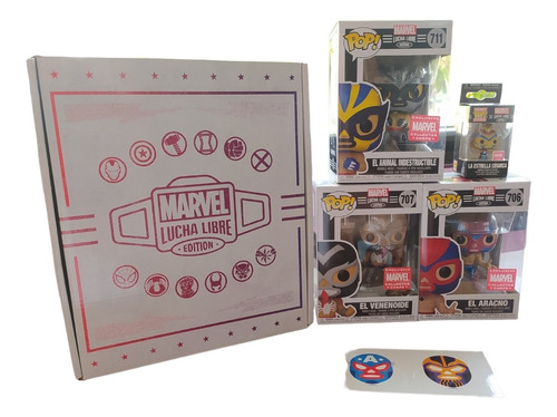 Funko Pop! Marvel Collector Corps Lucha Libre Edition Marvel