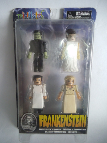 Set Frankenstein Monsters Universal Minimates Diamond Select