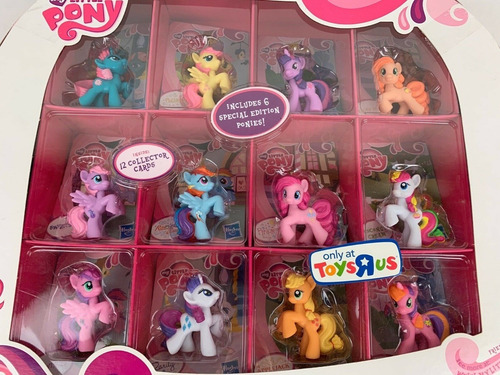 Imagen 2 de 3 de Set 12 Figuras My Little Pony Exclusivo Toys R Us