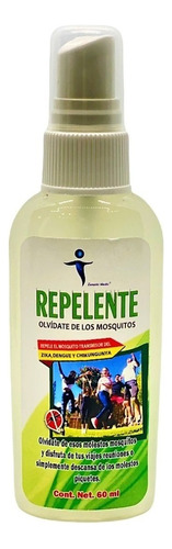 Repelente De Mosquitos E Insectos Liquido 60ml C/atomizador 