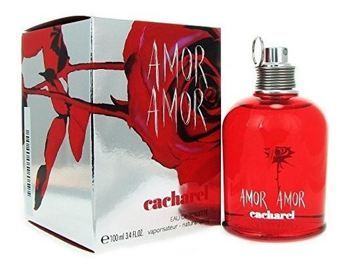 Edt De 3.4 Onzas Amor Amor De Cacharel Para Mujer En Spray