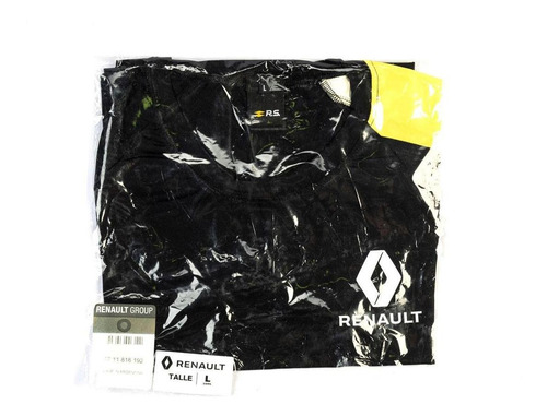 Imagen 5 de 6 de Remera Manga Amarilla Talle:l Boutique Renault