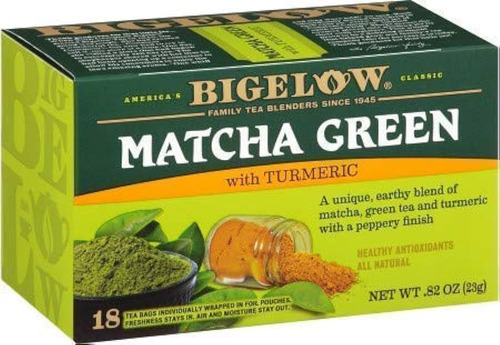 Bigelow Green Tea Classic Te Verde Importado 20 Pack 25g