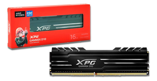 Memória Ram Adata Xpg Gammix D10 16gb Ddr4 3200mhz Amd Intel